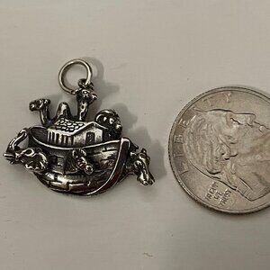 Sterling Silver Noah's Ark charm